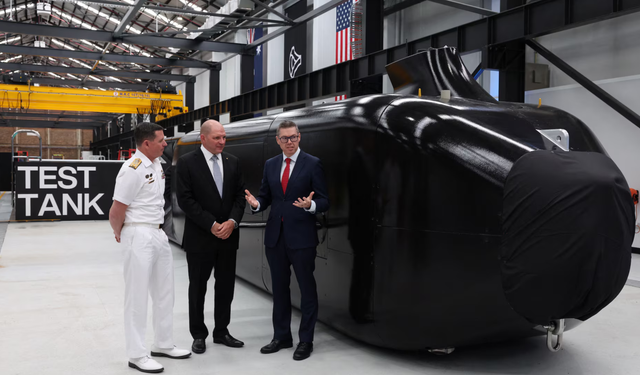 Anduril opens Ghost Shark factory in Sydney