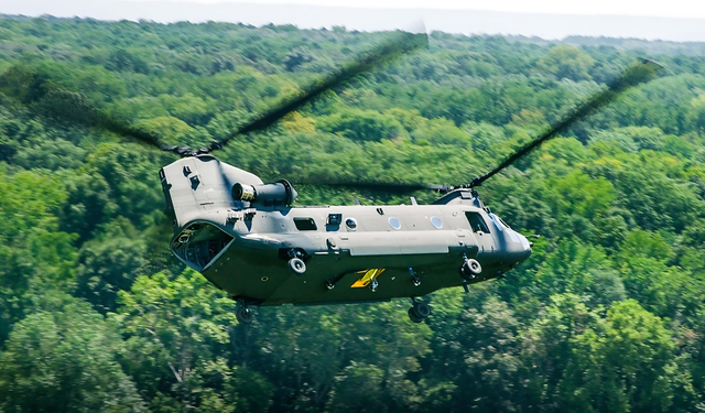 U.S. Army orders nine more CH-47F Block II Chinooks from Boeing