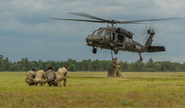 U.S. soldier executes first autonomous Black Hawk mission using MATRIX