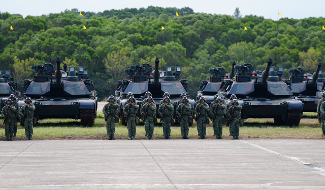 Taiwan commissions first batch of M1A2T Abrams Tanks