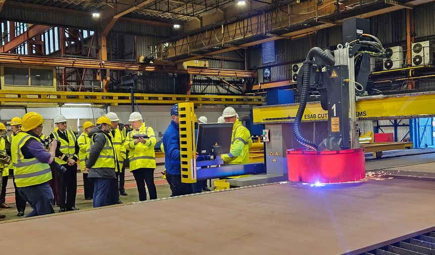Navantia UK begins construction of 1st fleet solid support ship ‘RFA resurgent’