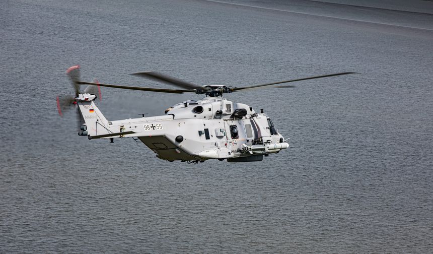 Airbus delivers 1st NH90 Sea Tiger helicopter to German Navy