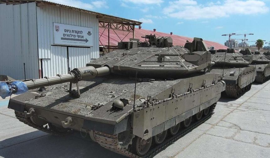 5th Generation Merkava Barak Main Battle Tanks delivered to the Israeli Army