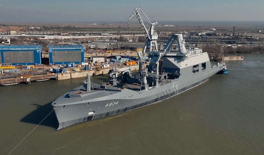 New Combat Support Ship for Royal Netherlands Navy arrives at Damen Naval shipyard after successful sea trials