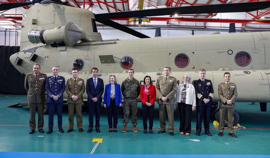 Spain unveils Europe’s first CH-47F Chinook simulator