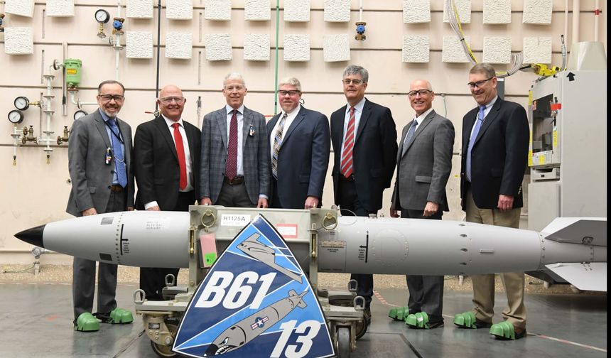 U.S. completes first B61-13 nuclear bomb