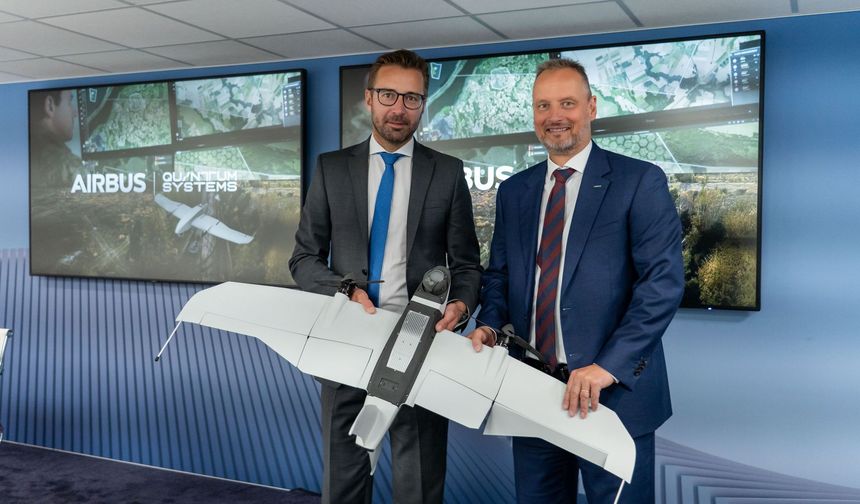 Quantum Systems and Airbus launch strategic partnership at Paris Air Show