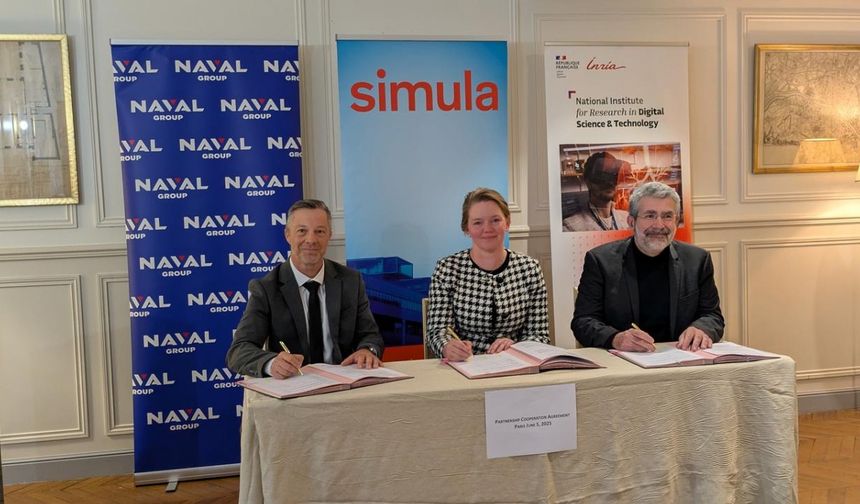 Naval Group signs R&D pact with Inria and Simula