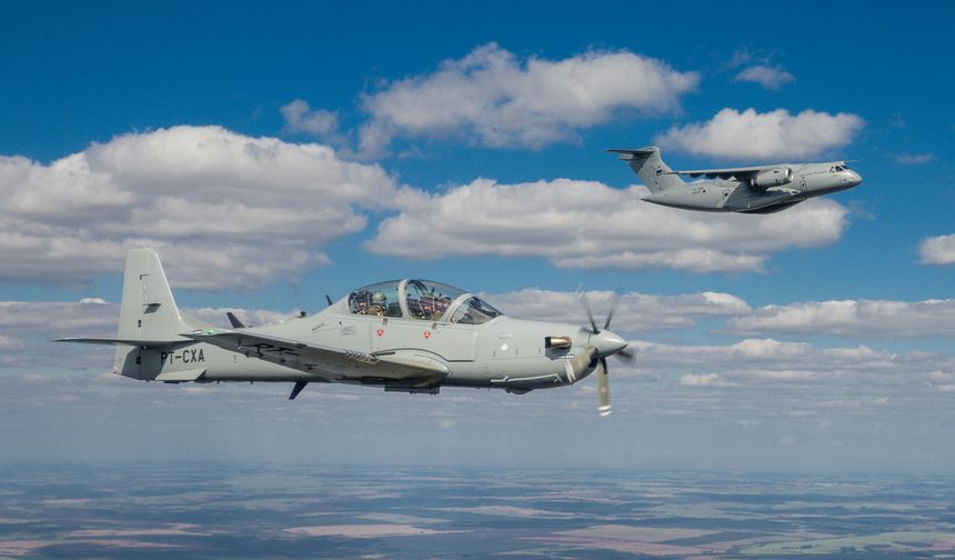 Portugal receives third KC-390 and begins A-29N flight testing