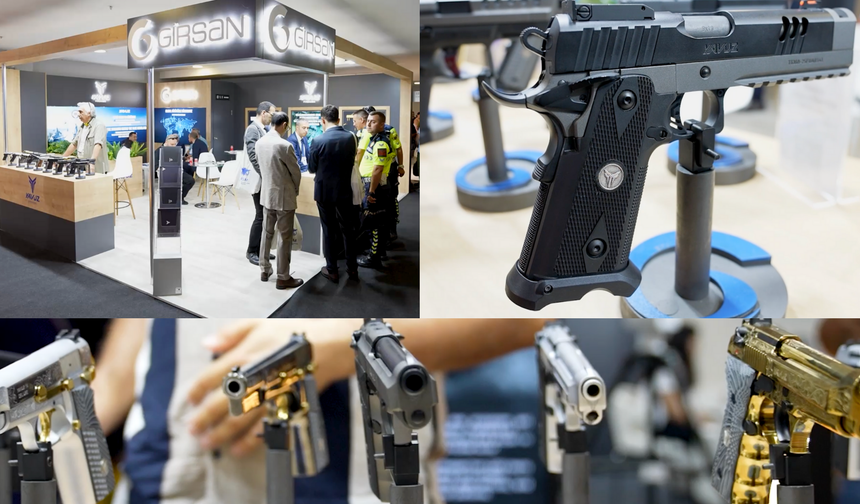 GIRSAN presents its pistol lineup at IDEF 2025 in Istanbul