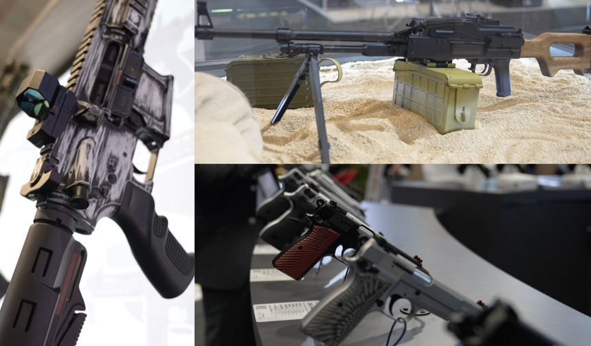 TİSAŞ highlights its advanced firearms at IDEF 2025