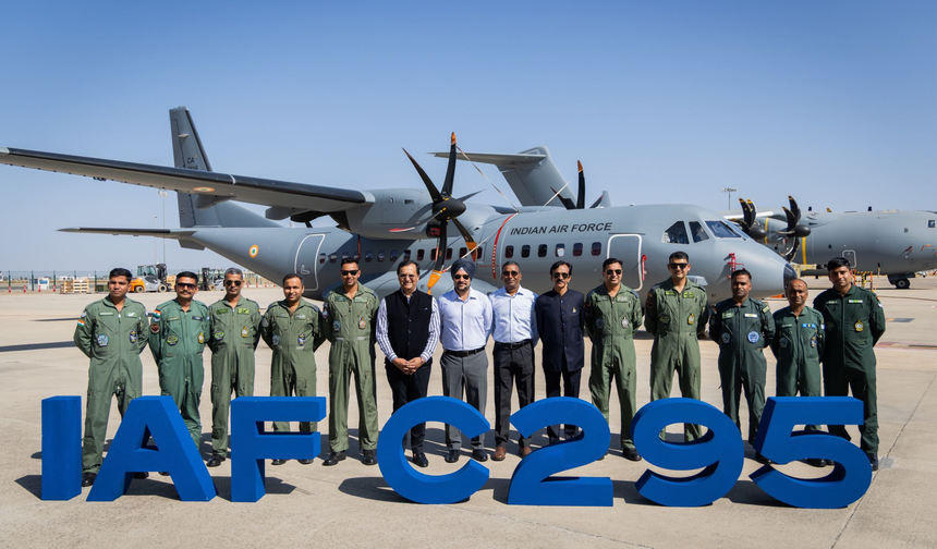 Airbus delivers final C295 to Indian Air Force, local production set to start