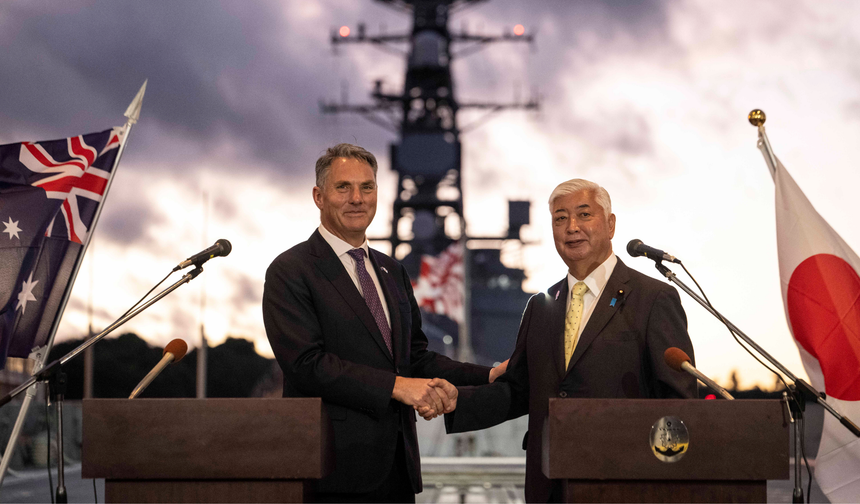Japan and Australia reinforce defense cooperation