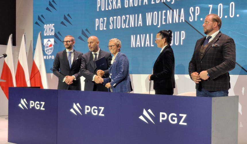 Naval Group and PGZ sign industrial cooperation agreement