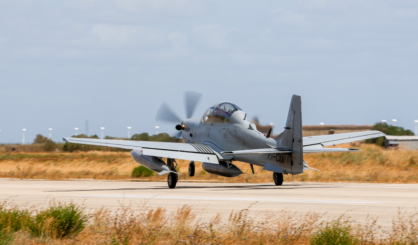 Portugal receives first A-29N Super Tucano from Embraer