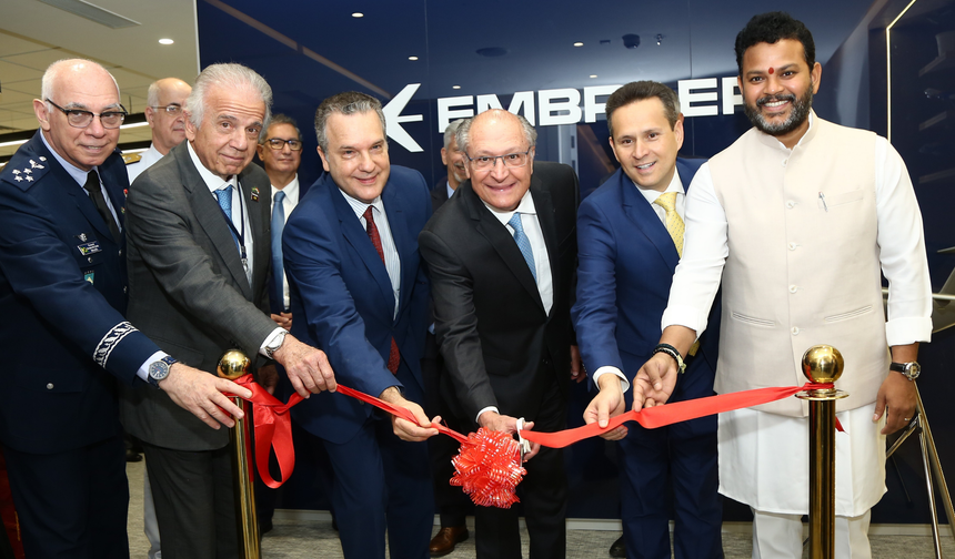 Embraer opens India office, signs pact with Mahindra for C-390 program
